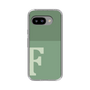 スリムプロテクションケース［ オリジナル - initial two tone - F green ］
