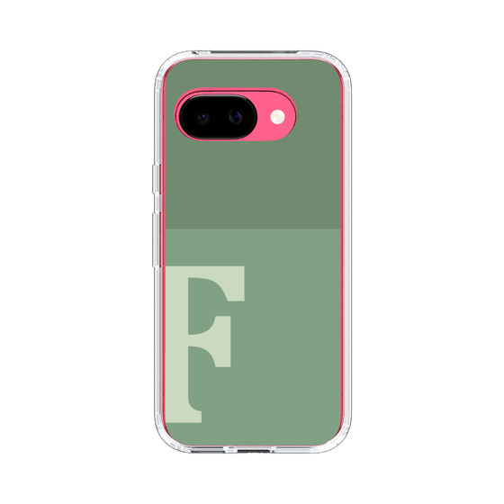 スリムプロテクションケース［ オリジナル - initial two tone - F green ］