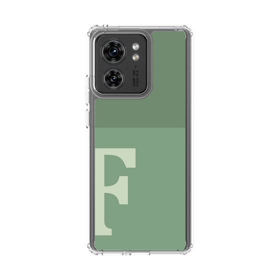 スリムプロテクションケース［ オリジナル - initial two tone - F green ］