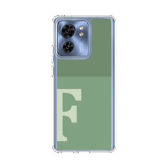 スリムプロテクションケース［ オリジナル - initial two tone - F green ］