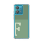スリムプロテクションケース［ オリジナル - initial two tone - F green ］