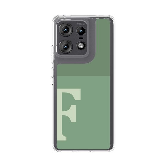 スリムプロテクションケース［ オリジナル - initial two tone - F green ］