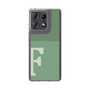 スリムプロテクションケース［ オリジナル - initial two tone - F green ］