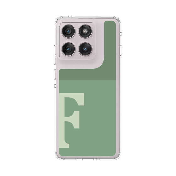 スリムプロテクションケース［ オリジナル - initial two tone - F green ］