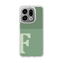 スリムプロテクションケース［ オリジナル - initial two tone - F green ］