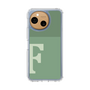 スリムプロテクションケース［ オリジナル - initial two tone - F green ］