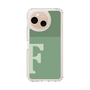 スリムプロテクションケース［ オリジナル - initial two tone - F green ］