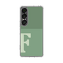 スリムプロテクションケース［ オリジナル - initial two tone - F green ］