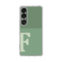 スリムプロテクションケース［ オリジナル - initial two tone - F green ］