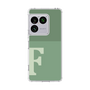 スリムプロテクションケース［ オリジナル - initial two tone - F green ］