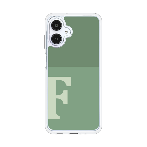 スリムプロテクションケース［ オリジナル - initial two tone - F green ］