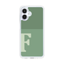 スリムプロテクションケース［ オリジナル - initial two tone - F green ］