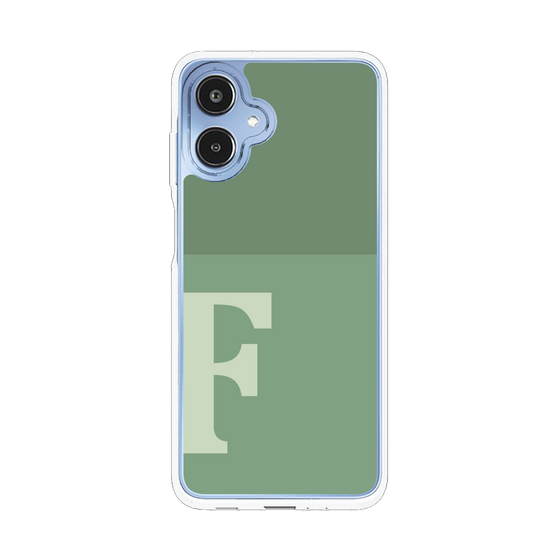 スリムプロテクションケース［ オリジナル - initial two tone - F green ］