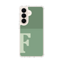 スリムプロテクションケース［ オリジナル - initial two tone - F green ］
