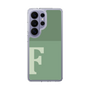 スリムプロテクションケース［ オリジナル - initial two tone - F green ］