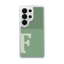 スリムプロテクションケース［ オリジナル - initial two tone - F green ］