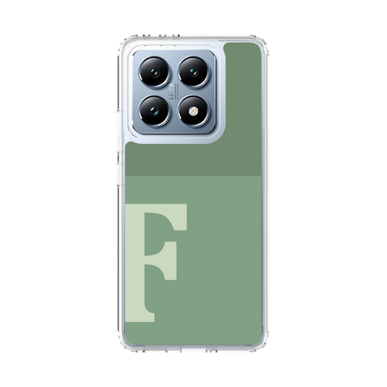 スリムプロテクションケース［ オリジナル - initial two tone - F green ］