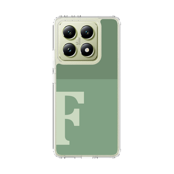 スリムプロテクションケース［ オリジナル - initial two tone - F green ］