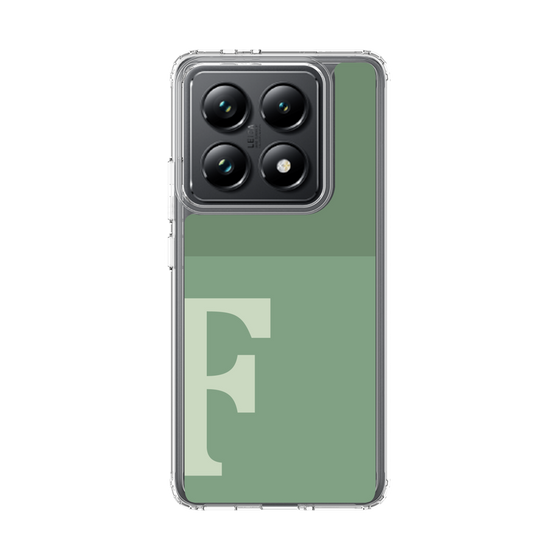 スリムプロテクションケース［ オリジナル - initial two tone - F green ］