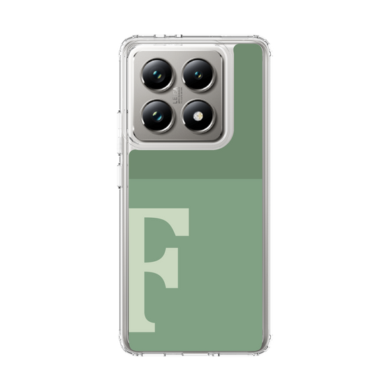 スリムプロテクションケース［ オリジナル - initial two tone - F green ］