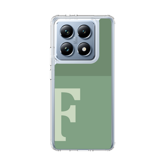 スリムプロテクションケース［ オリジナル - initial two tone - F green ］