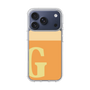 スリムプロテクションケース［ オリジナル - initial two tone - G orange ］