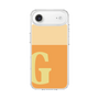 スリムプロテクションケース［ オリジナル - initial two tone - G orange ］