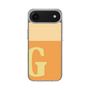 スリムプロテクションケース［ オリジナル - initial two tone - G orange ］