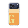スリムプロテクションケース［ オリジナル - initial two tone - G orange ］