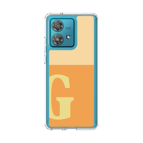 スリムプロテクションケース［ オリジナル - initial two tone - G orange ］