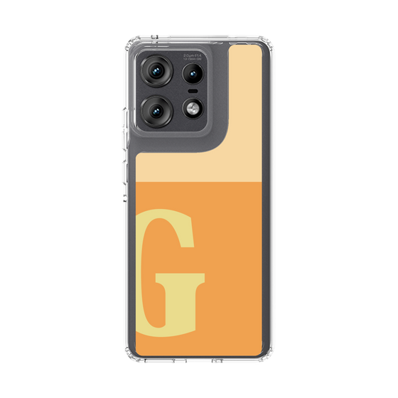スリムプロテクションケース［ オリジナル - initial two tone - G orange ］