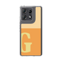 スリムプロテクションケース［ オリジナル - initial two tone - G orange ］