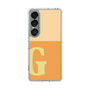 スリムプロテクションケース［ オリジナル - initial two tone - G orange ］