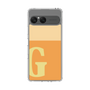 スリムプロテクションケース［ オリジナル - initial two tone - G orange ］
