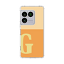 スリムプロテクションケース［ オリジナル - initial two tone - G orange ］