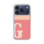 スリムプロテクションケース［ オリジナル - initial two tone - G pink ］