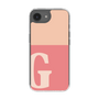 スリムプロテクションケース［ オリジナル - initial two tone - G pink ］
