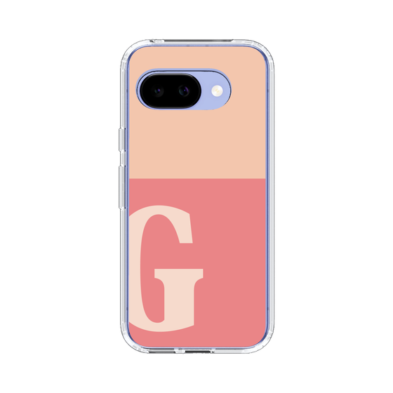 スリムプロテクションケース［ オリジナル - initial two tone - G pink ］