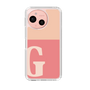 スリムプロテクションケース［ オリジナル - initial two tone - G pink ］