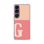 スリムプロテクションケース［ オリジナル - initial two tone - G pink ］