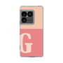 スリムプロテクションケース［ オリジナル - initial two tone - G pink ］