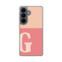 スリムプロテクションケース［ オリジナル - initial two tone - G pink ］