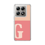 スリムプロテクションケース［ オリジナル - initial two tone - G pink ］
