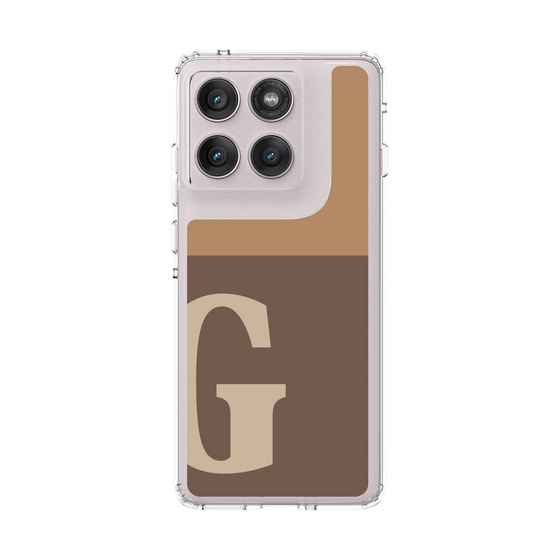 スリムプロテクションケース［ オリジナル - initial two tone - G brown ］