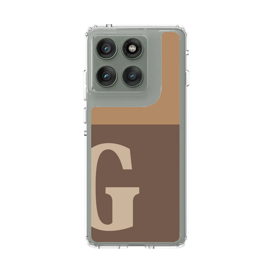 スリムプロテクションケース［ オリジナル - initial two tone - G brown ］