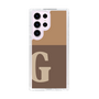 スリムプロテクションケース［ オリジナル - initial two tone - G brown ］