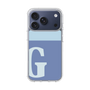 スリムプロテクションケース［ オリジナル - initial two tone - G blue ］