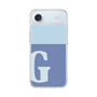 スリムプロテクションケース［ オリジナル - initial two tone - G blue ］