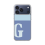 スリムプロテクションケース［ オリジナル - initial two tone - G blue ］