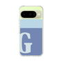 スリムプロテクションケース［ オリジナル - initial two tone - G blue ］